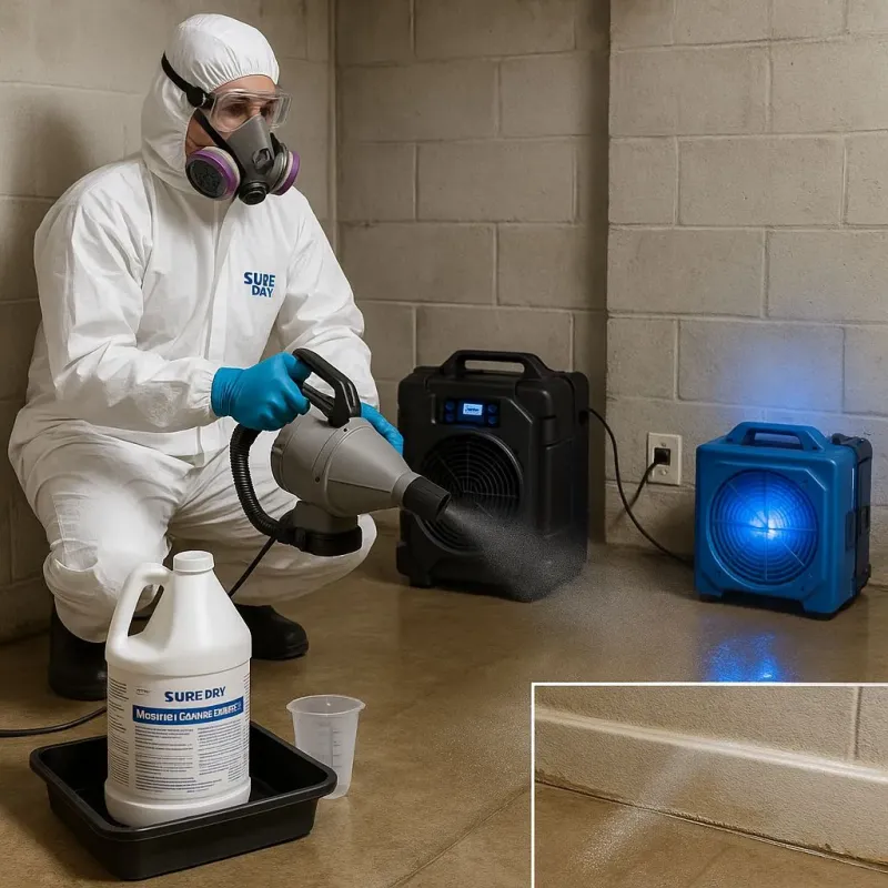 Sanitization and Odor Removal process in Knox County, TN