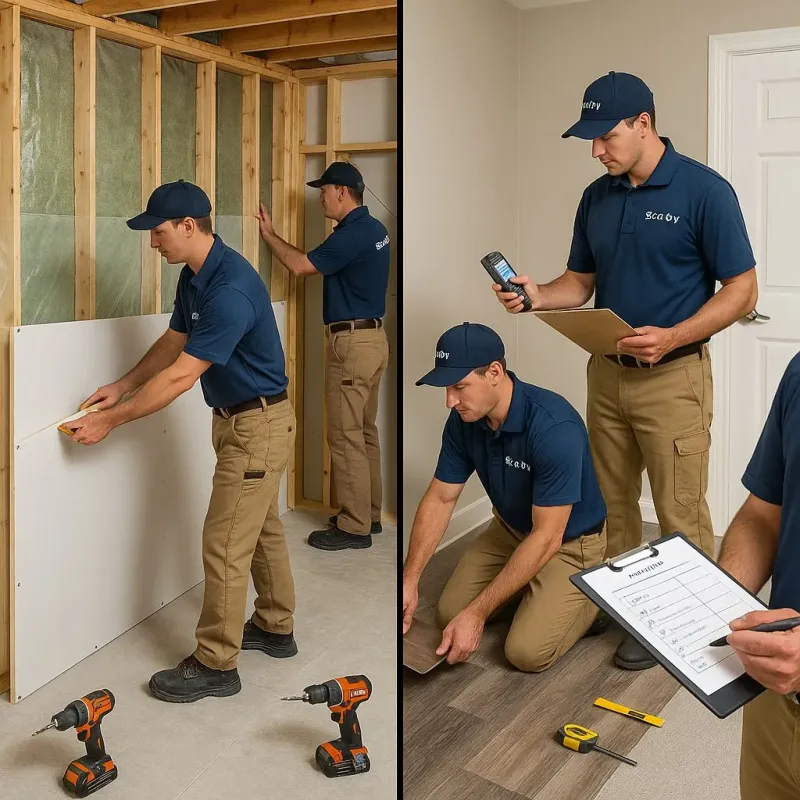 Repairs and Reconstruction process in Knox County, TN